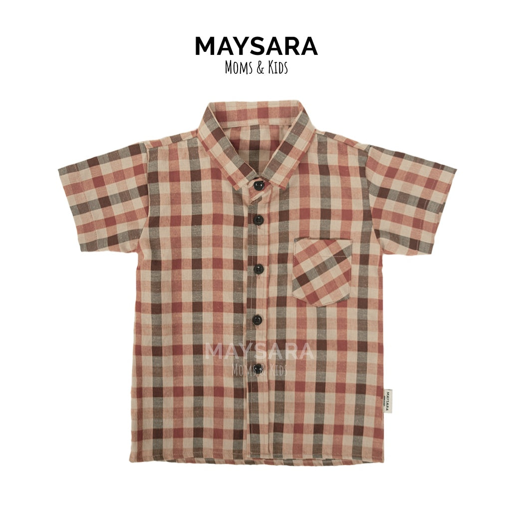 Kemeja Kotak Plaid Shirt