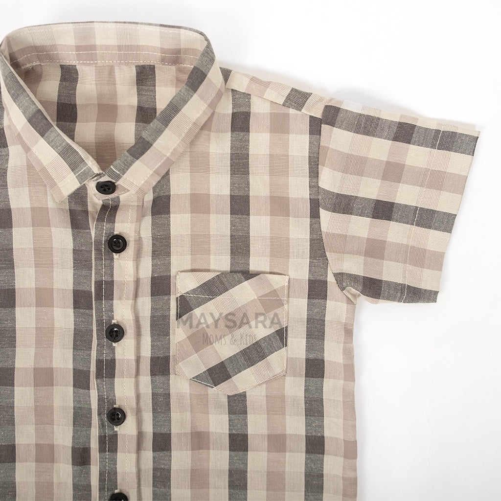 Kemeja Kotak Plaid Shirt