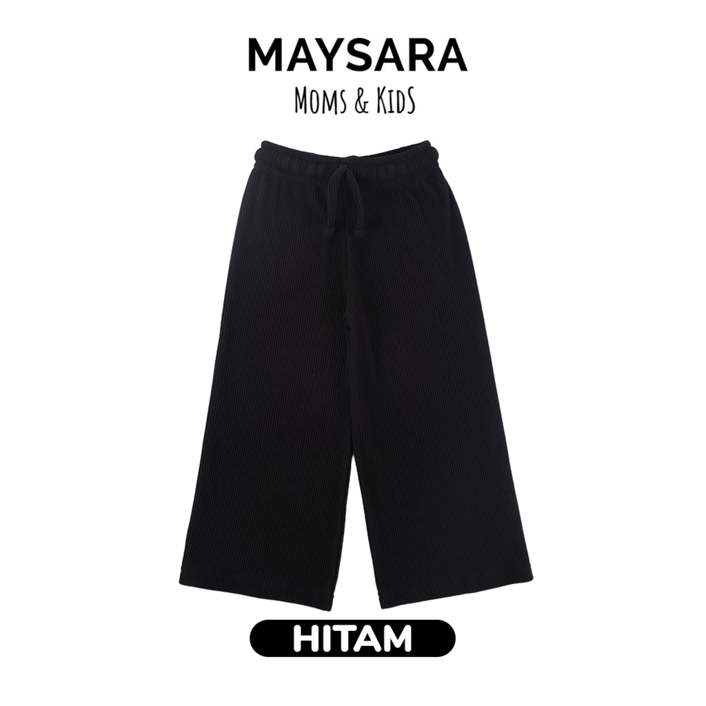 Celana Kulot Rib Knit