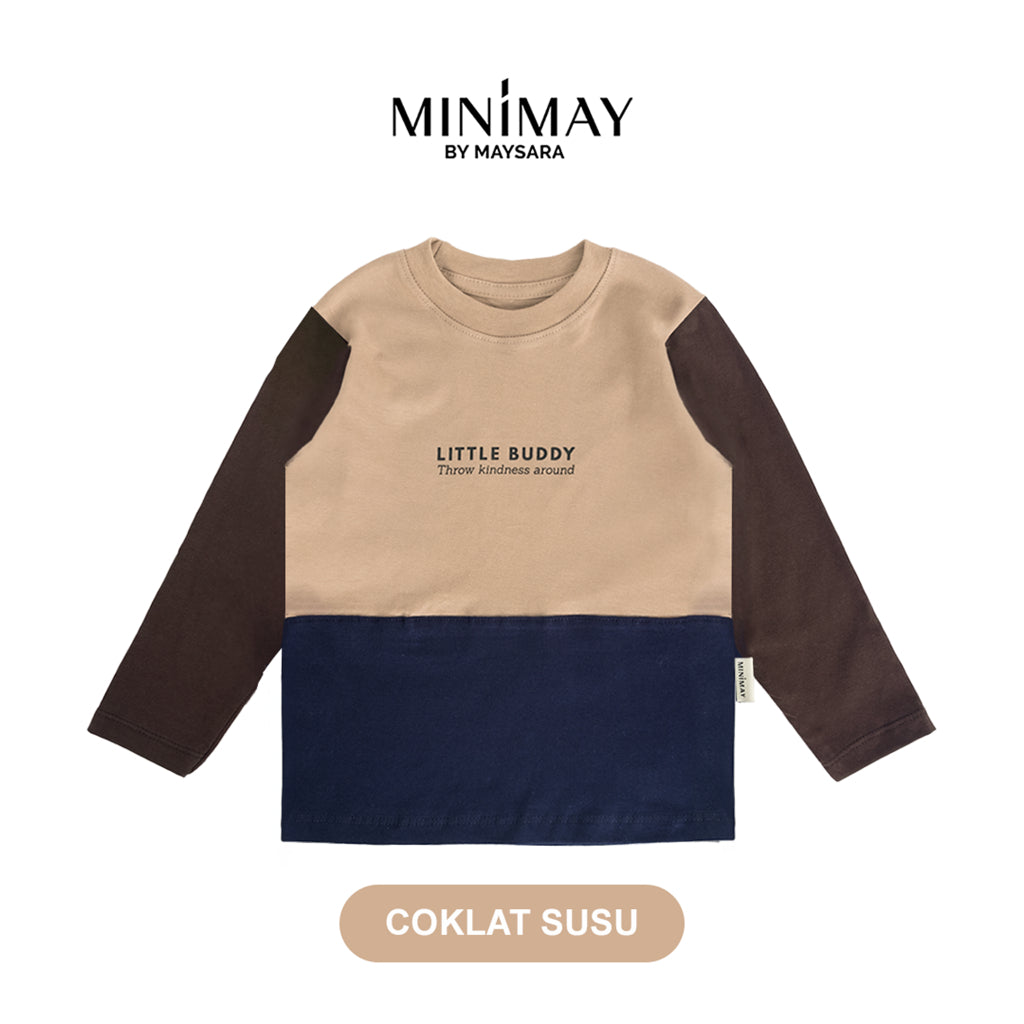 Kaos Lengan Panjang Kombinasi