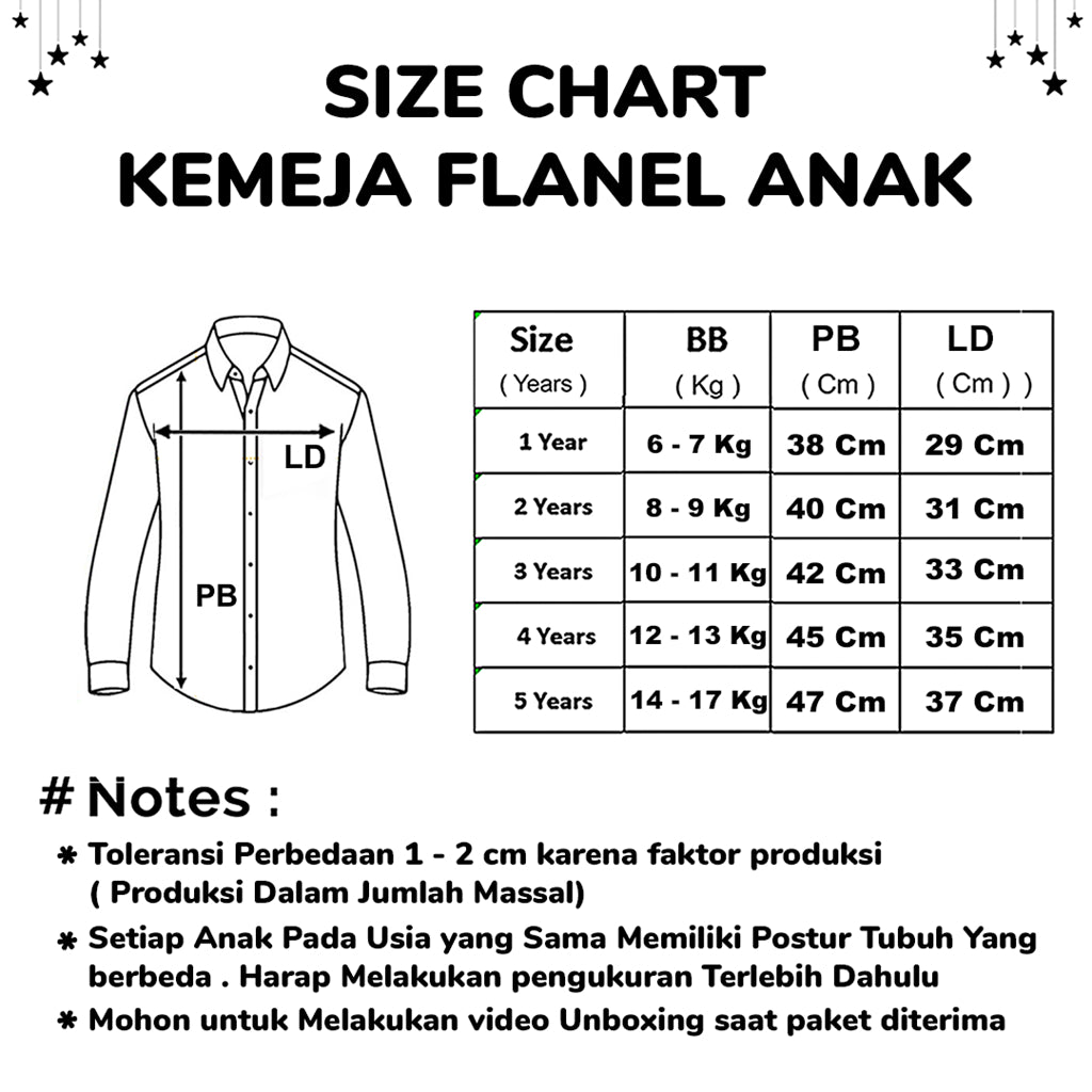 Kemeja Flanel