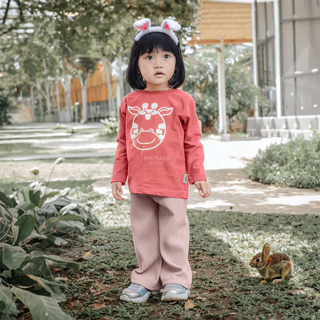 Celana Kulot Rib Knit