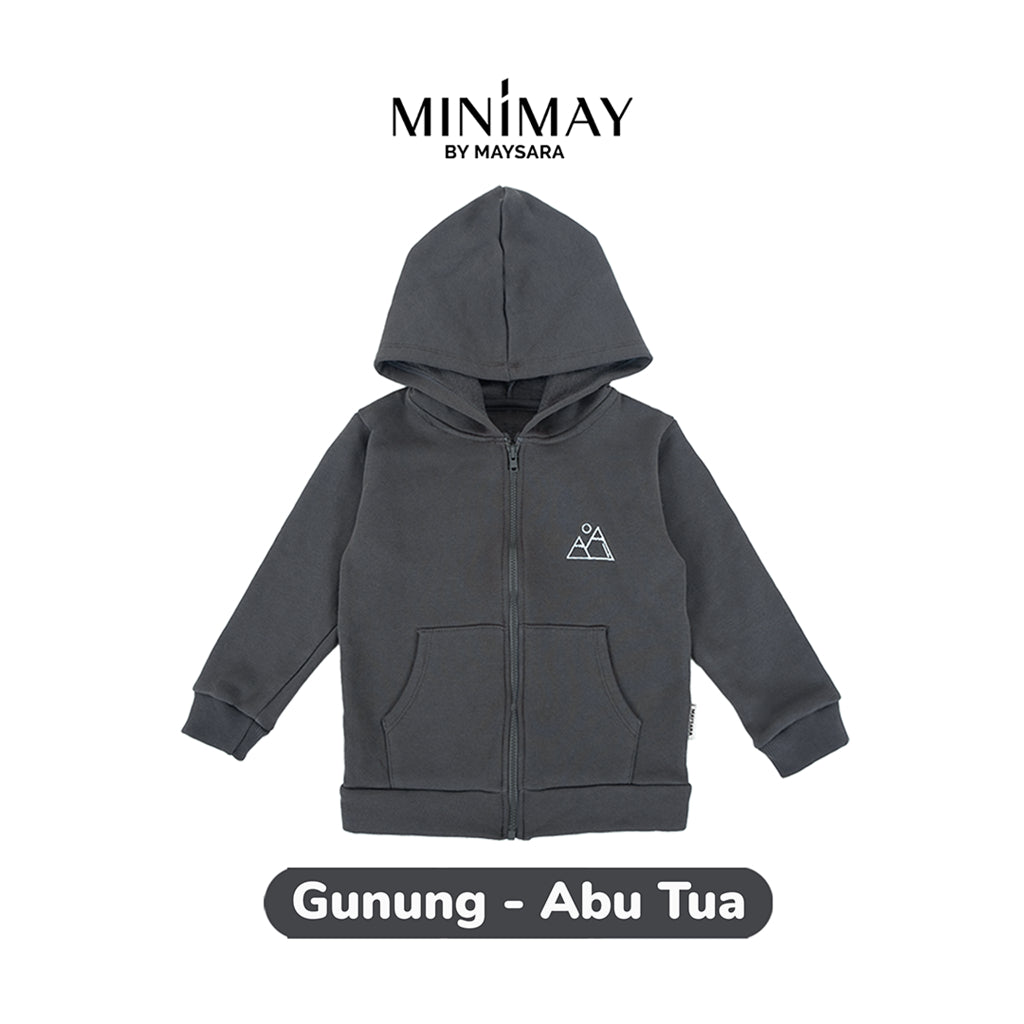 Jaket Hoodie Zipper Sleting