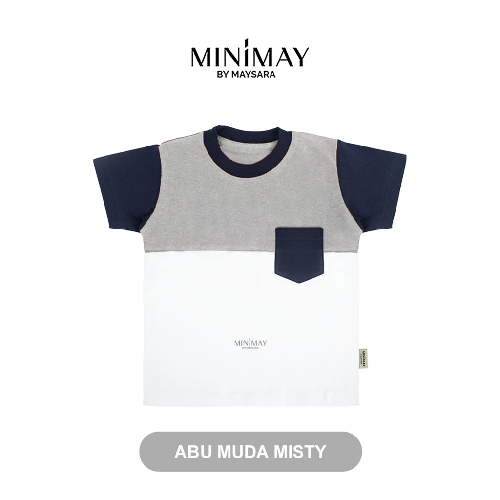 Kaos Kombinasi Saku