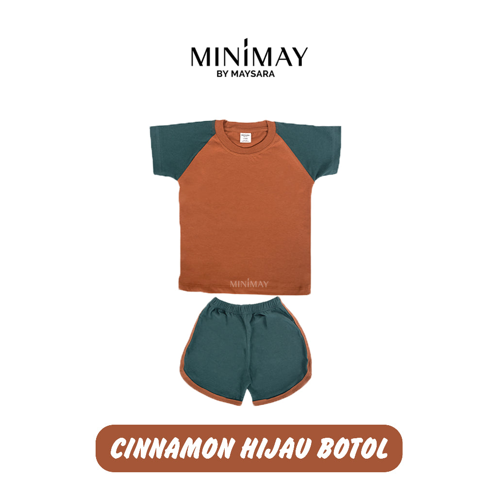 Piyama Raglan Two Tones Colors
