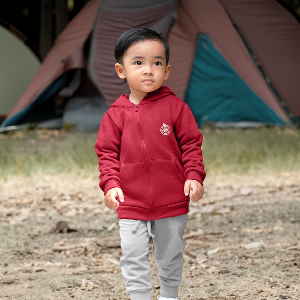 Jaket Hoodie Zipper Sleting