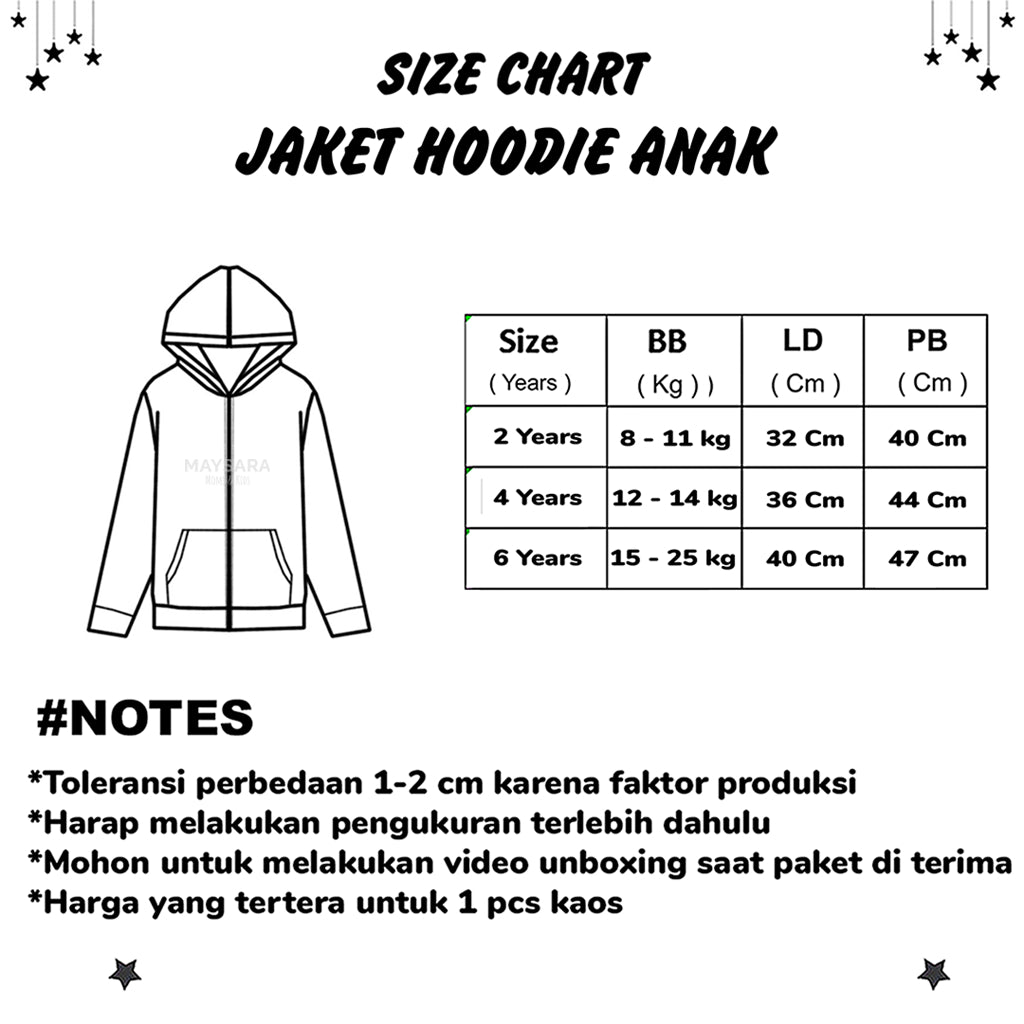 Jaket Hoodie Zipper Sleting