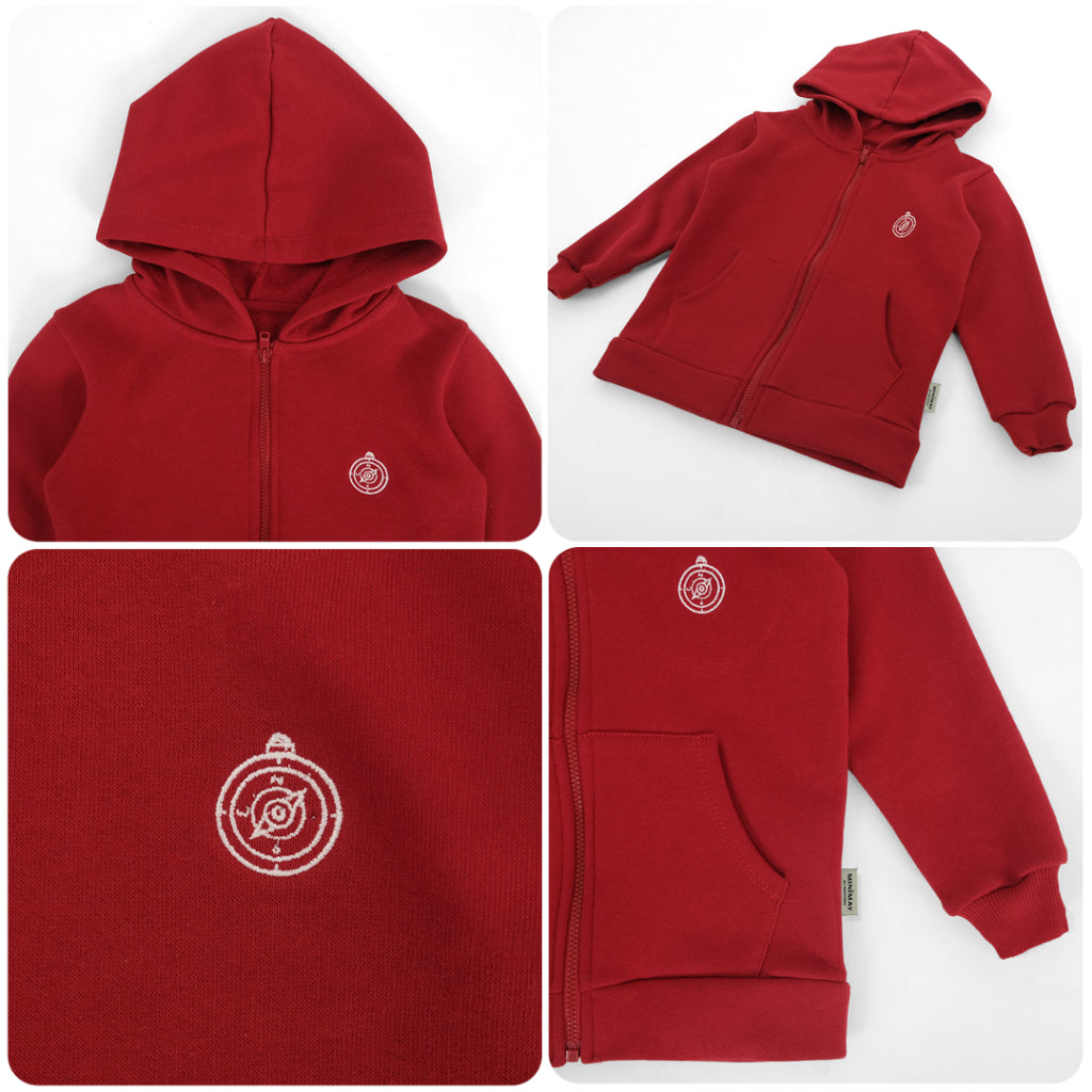 Jaket Hoodie Zipper Sleting