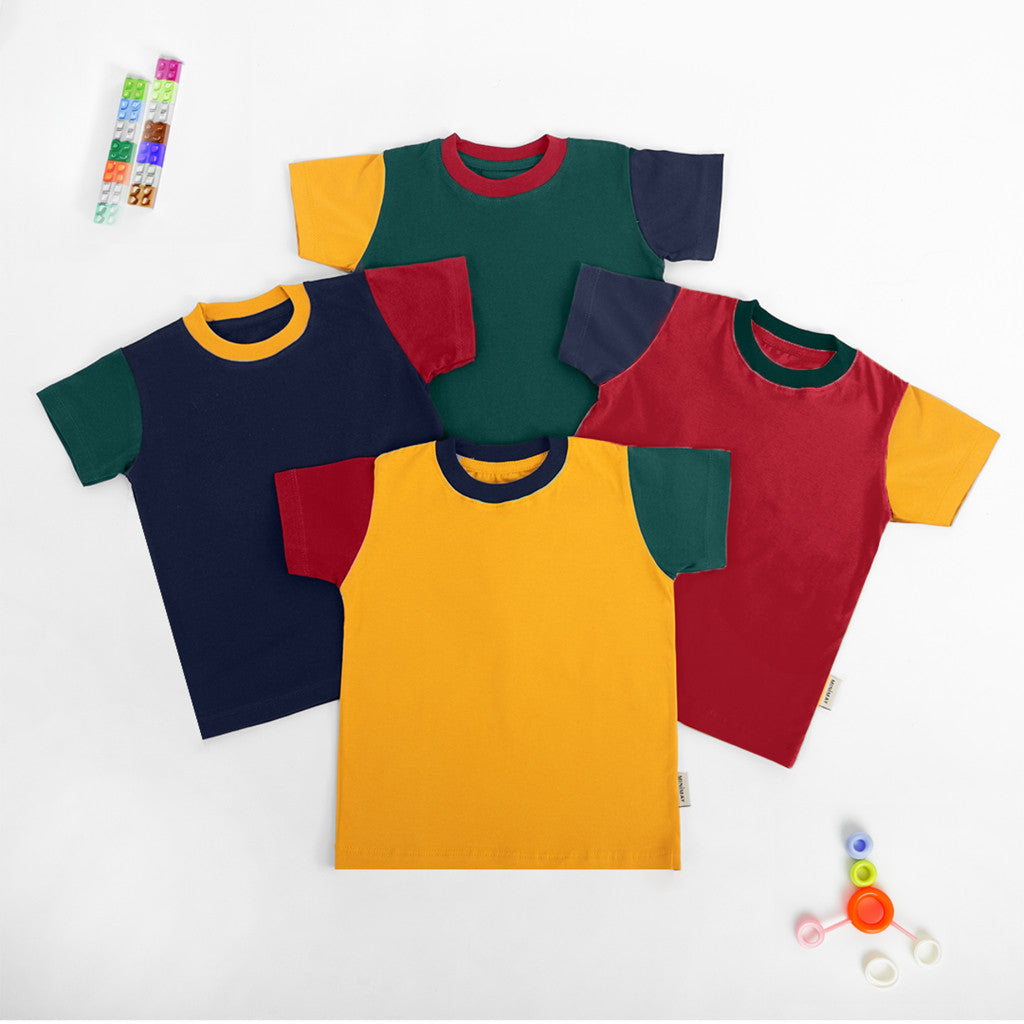 Kaos Color Block