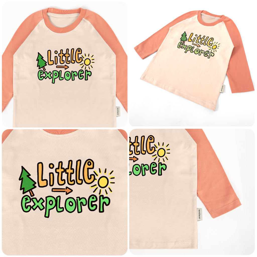 Kaos Lengan Panjang Raglan