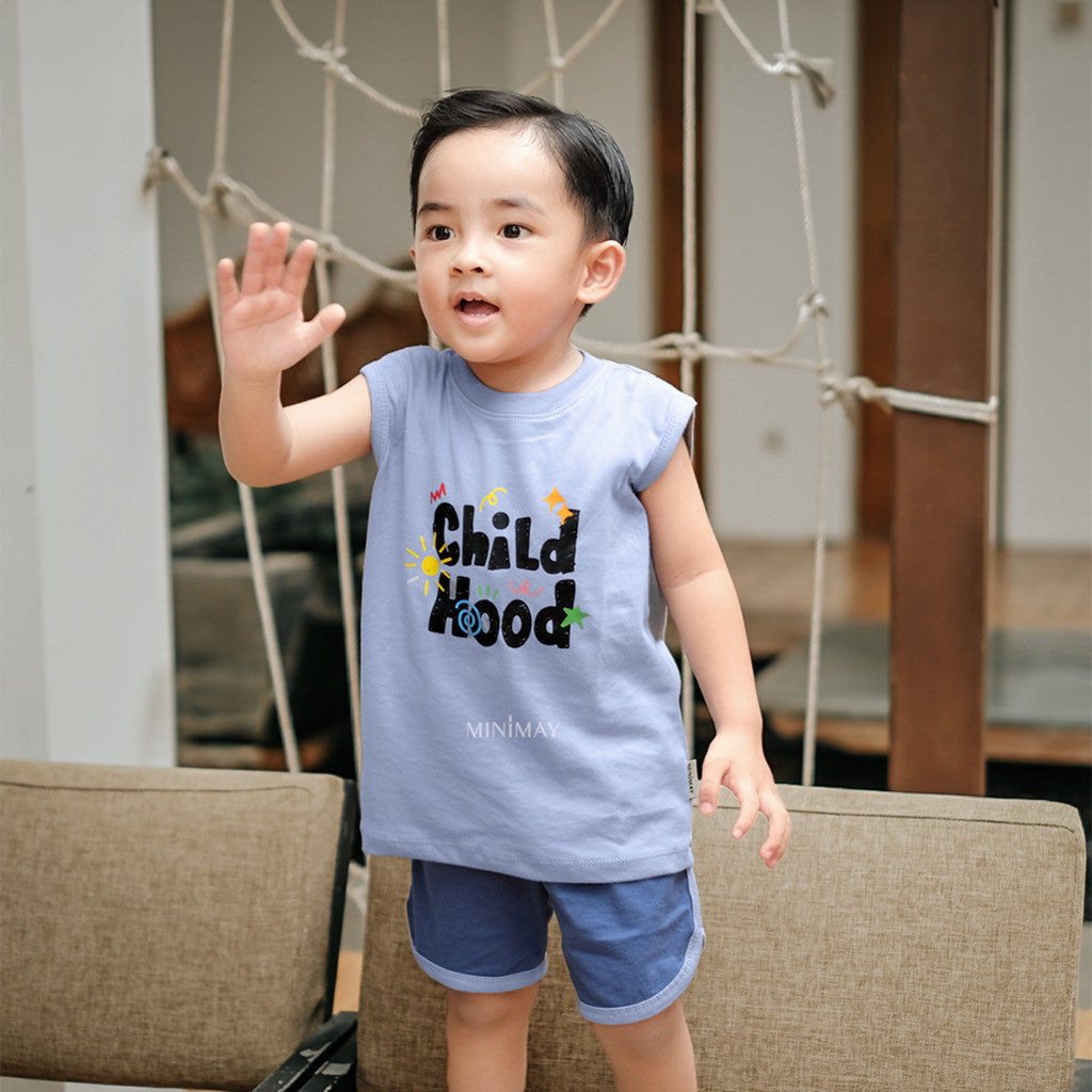 Singlet Piyama Set Chilhood