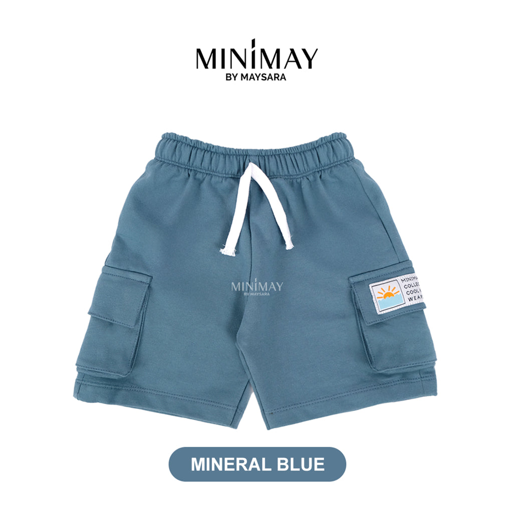 Celana Cargo Patch Baby Terry