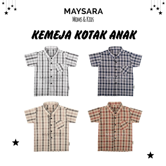 Kemeja Kotak Plaid Shirt