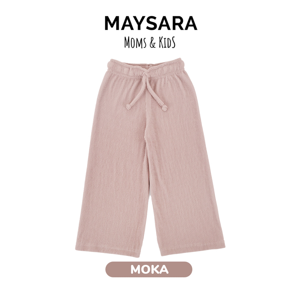 Celana Kulot Rib Knit