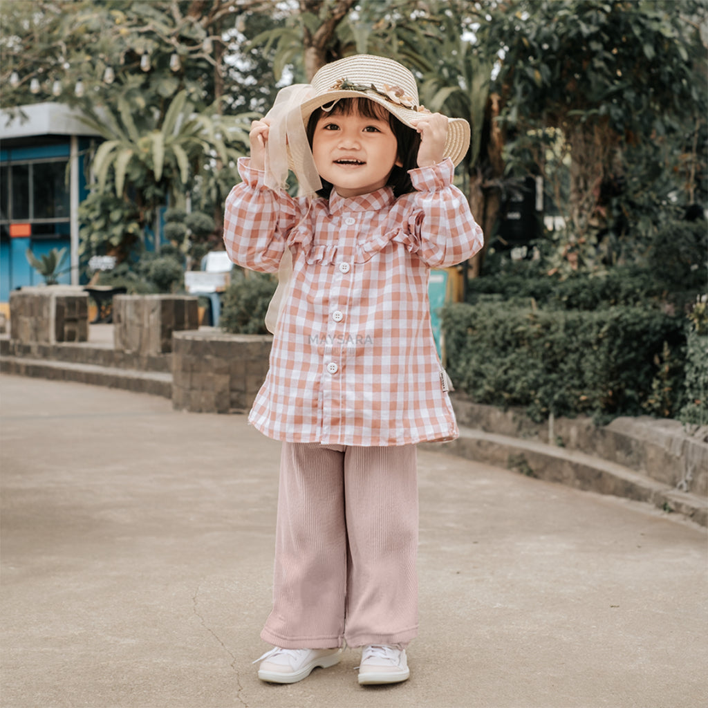 Celana Kulot Rib Knit