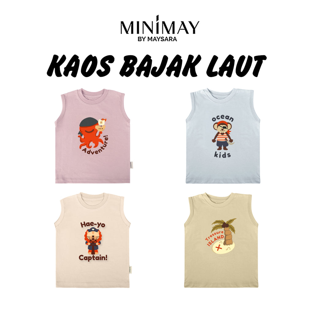 Kaos Singlet Bajak Laut