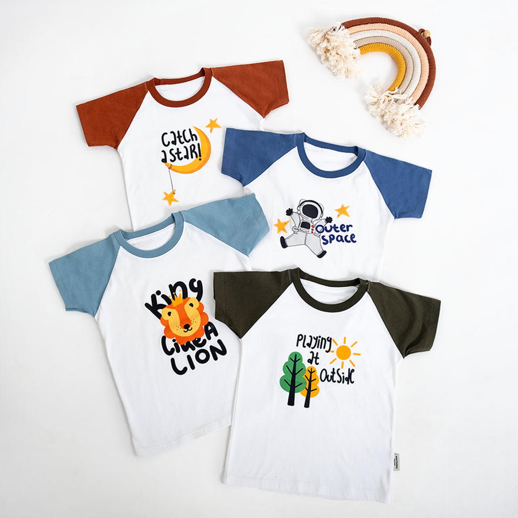 Kaos Raglan Graphic
