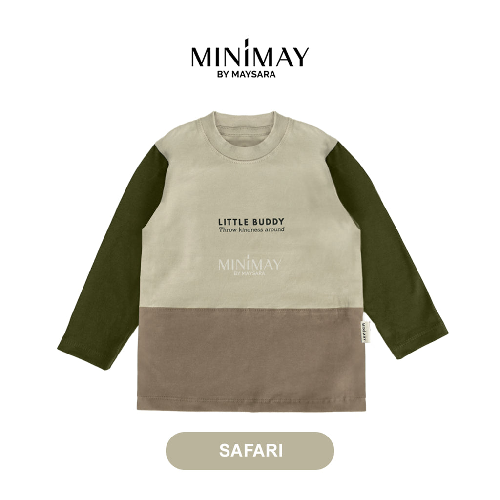 Kaos Lengan Panjang Kombinasi