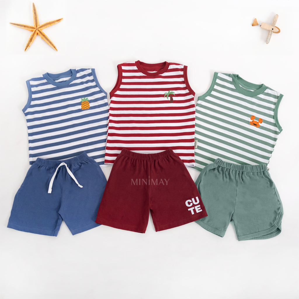 Kaos Singlet Tropis