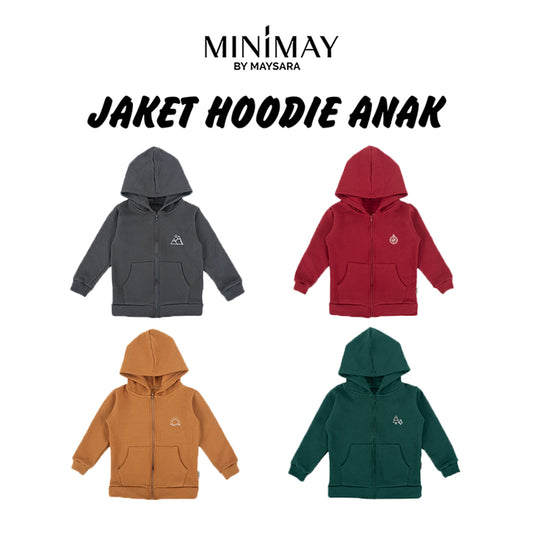 Jaket Hoodie Zipper Sleting