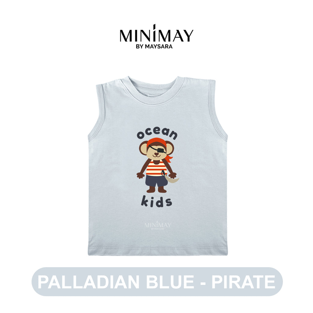 Kaos Singlet Bajak Laut