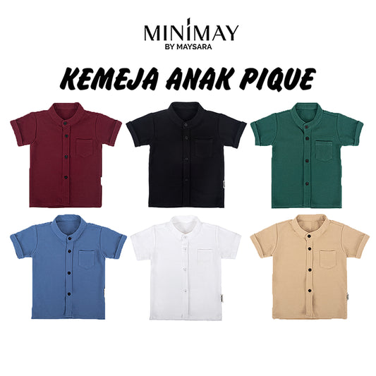 kemeja kaaf pique