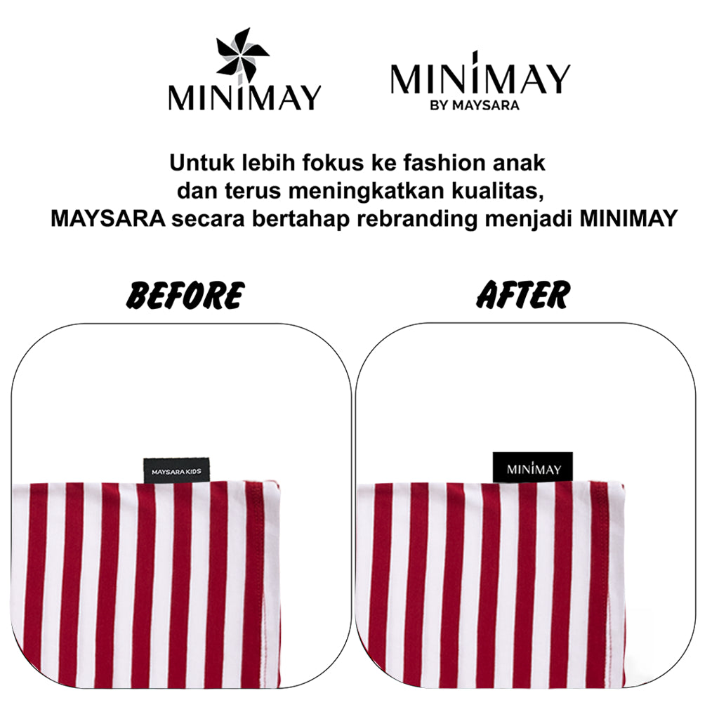 Kaos Stripe Saku