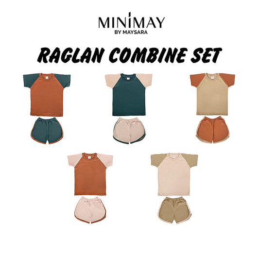 Piyama Raglan Two Tones Colors