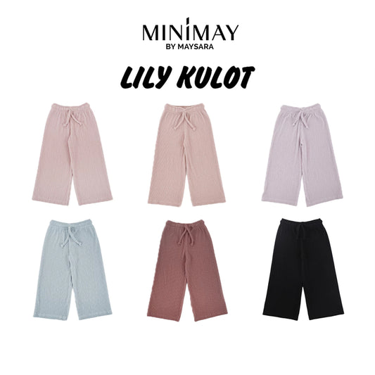 Celana Kulot Rib Knit