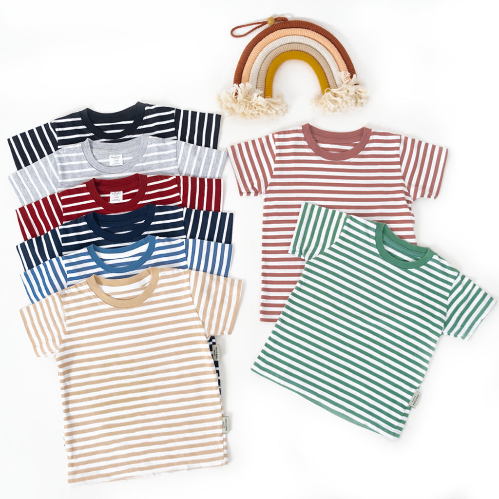 Kaos Striped Garis