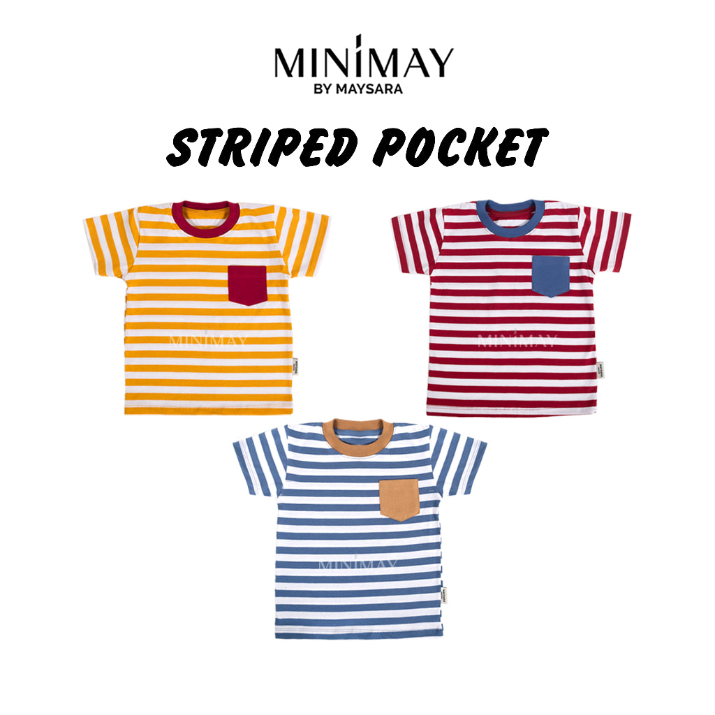 Kaos Stripe Saku