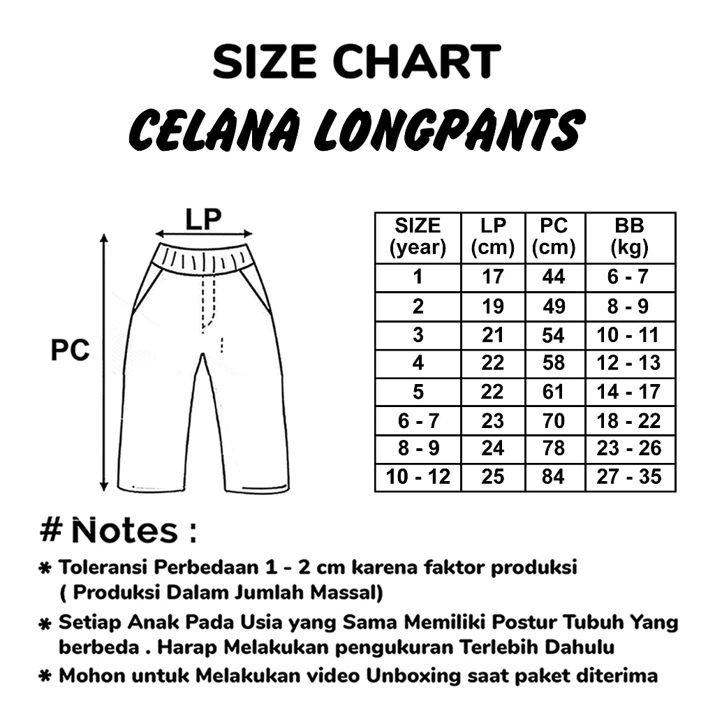 Celana Long Pants Chinos