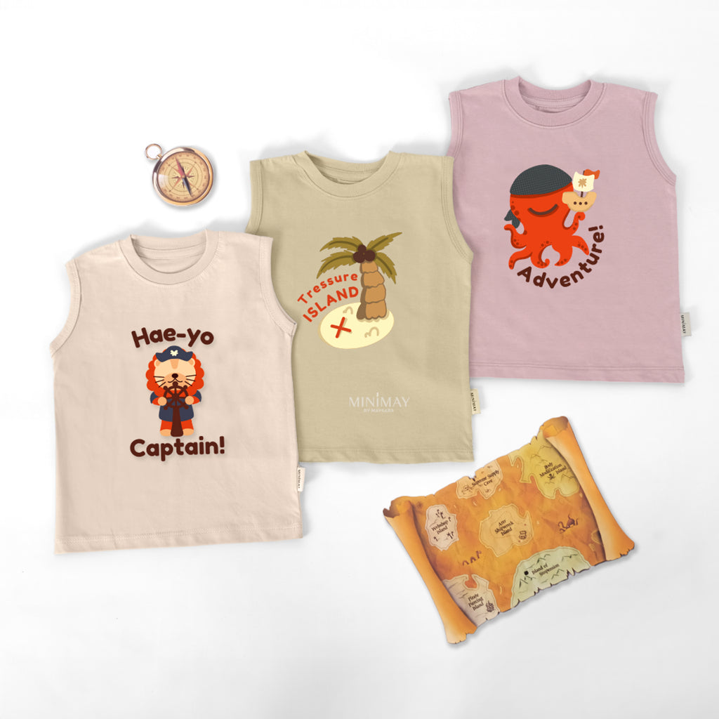 Kaos Singlet Bajak Laut
