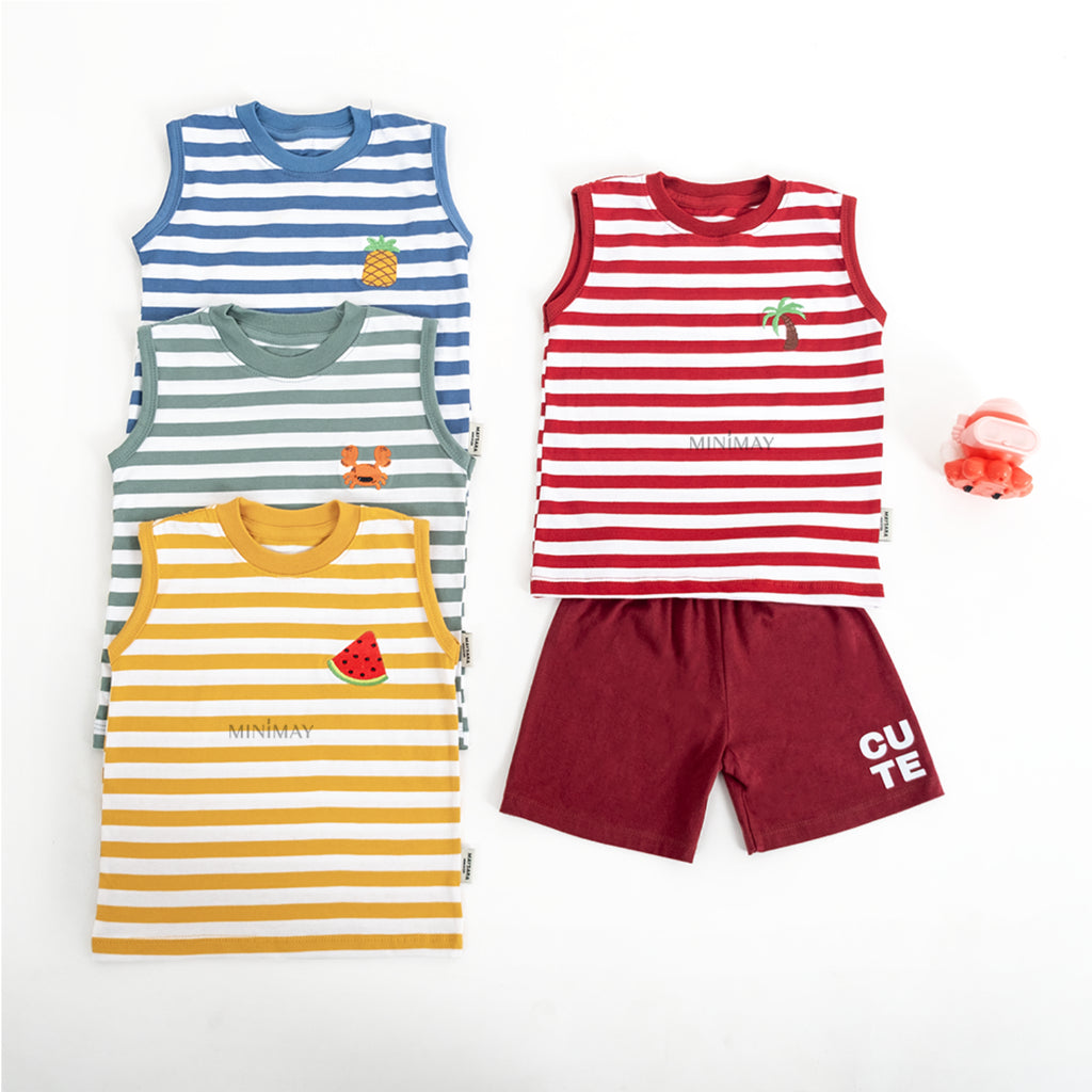 Kaos Singlet Tropis
