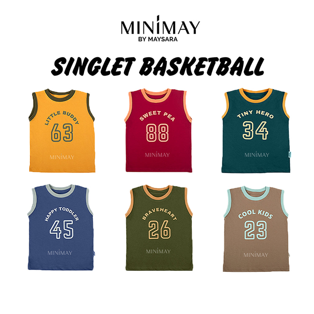 Kaos Singlet Basketball