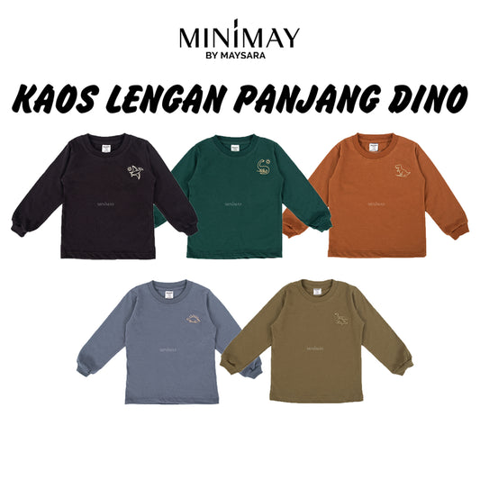 Kaos Lengan Panjang Dino