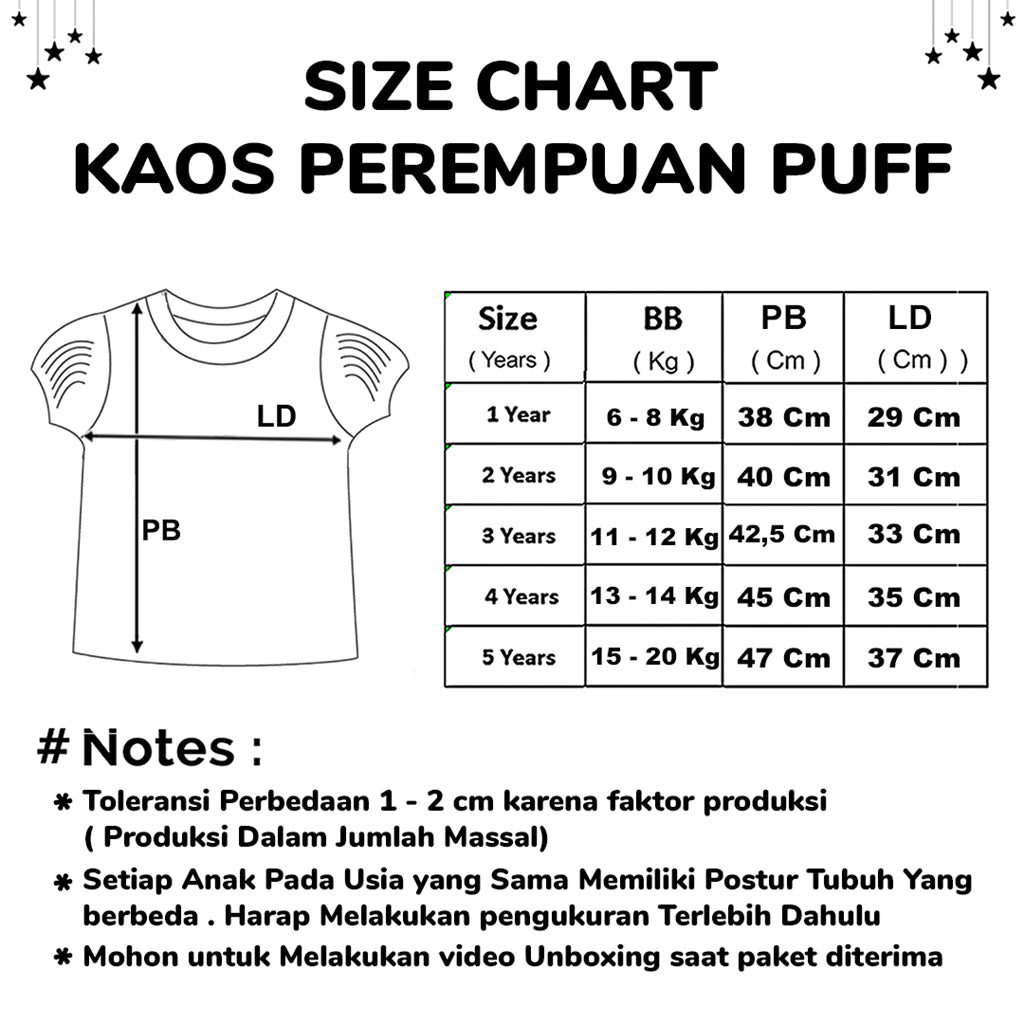 Kaos Puff Tee