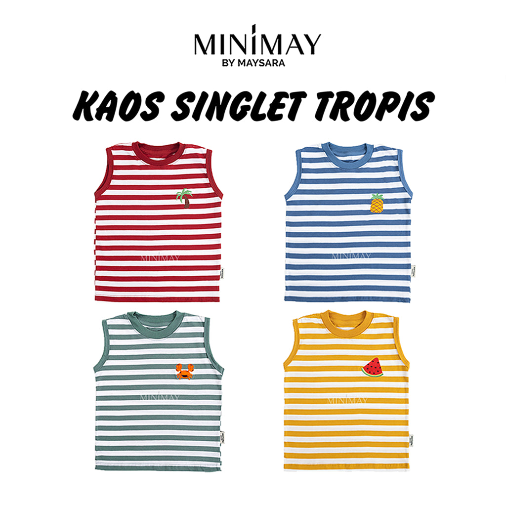 Kaos Singlet Tropis