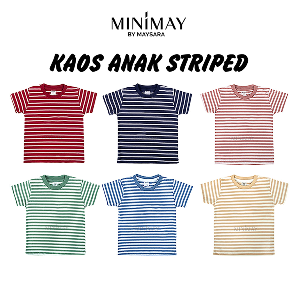 Kaos Striped Garis