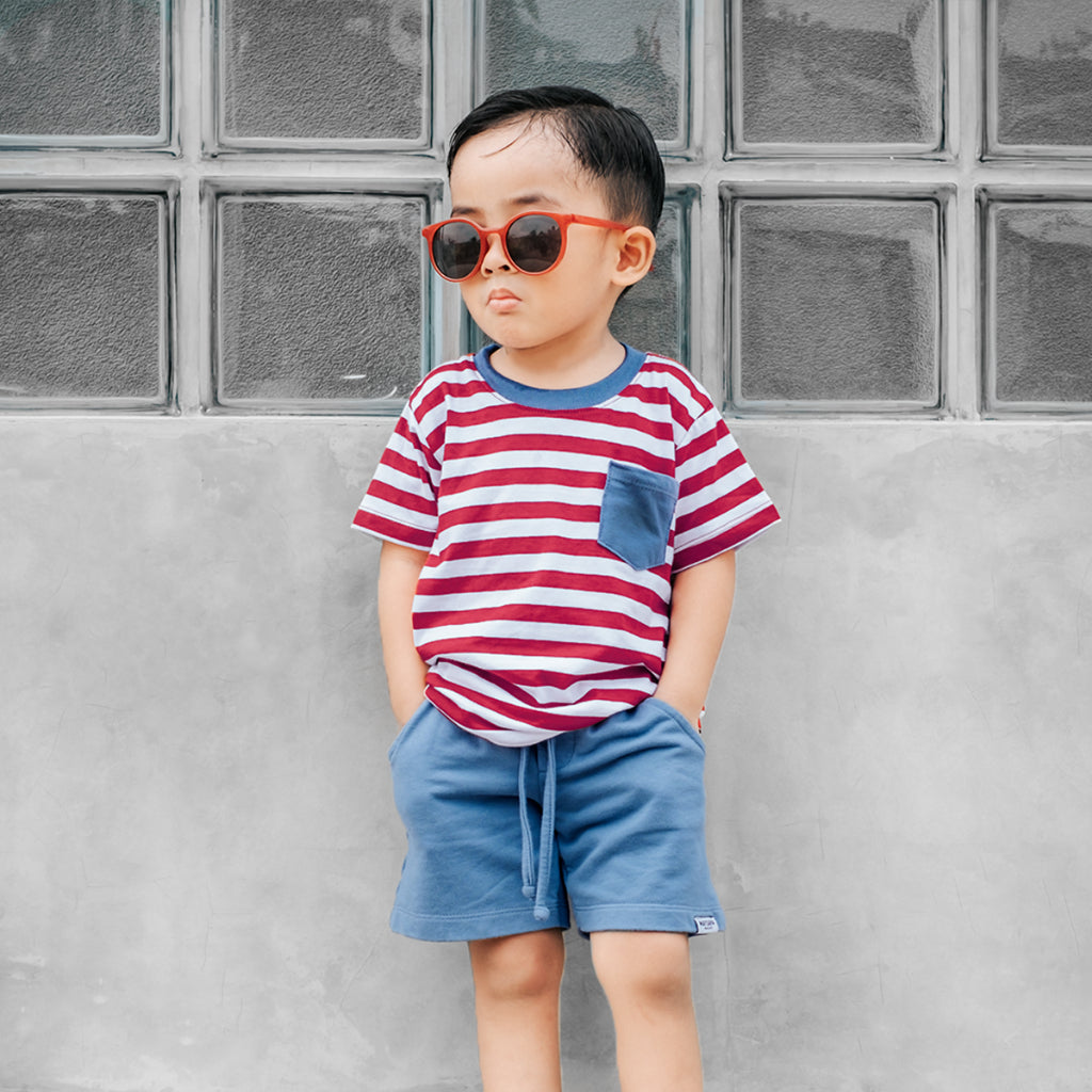 Kaos Stripe Saku