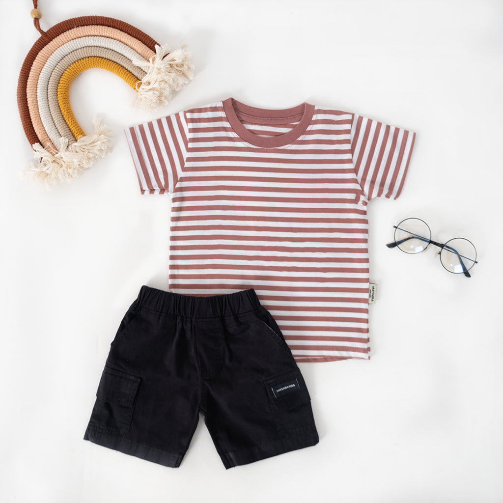 Kaos Striped Garis