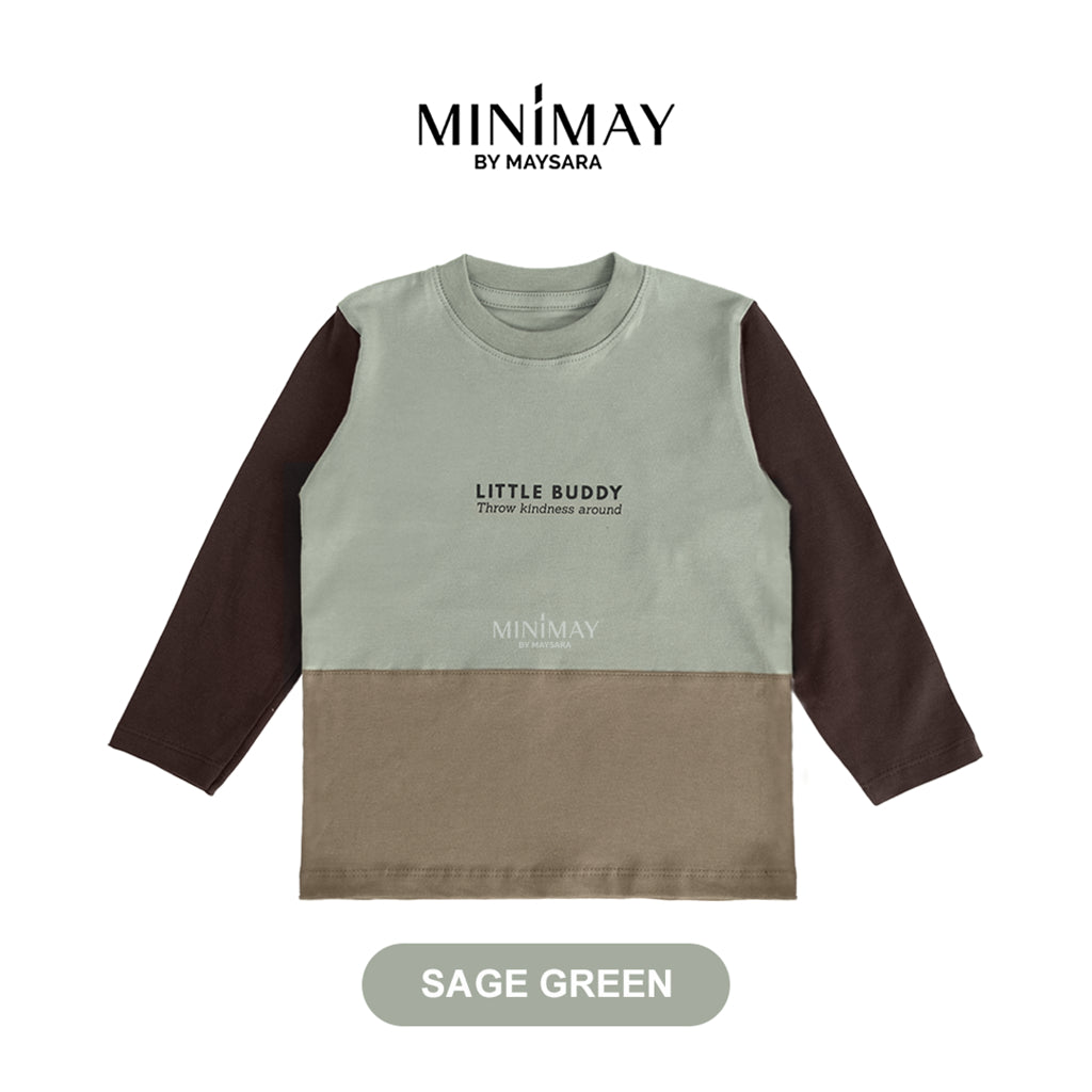 Kaos Lengan Panjang Kombinasi