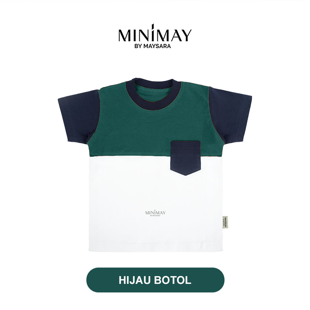 Kaos Kombinasi Saku