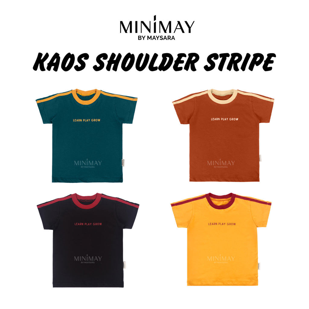 Kaos Shoulder Stripe