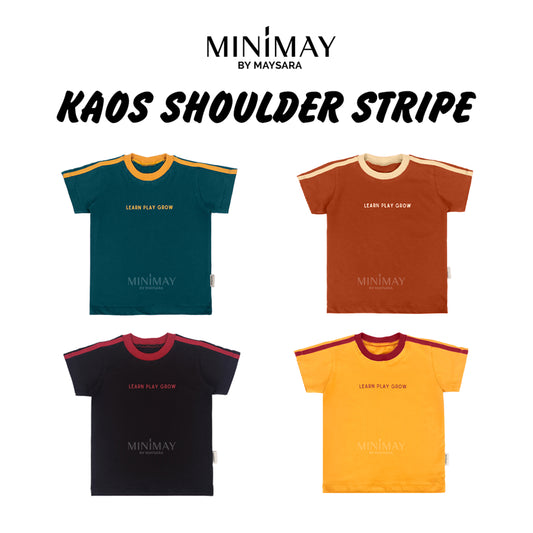 Kaos Shoulder Stripe