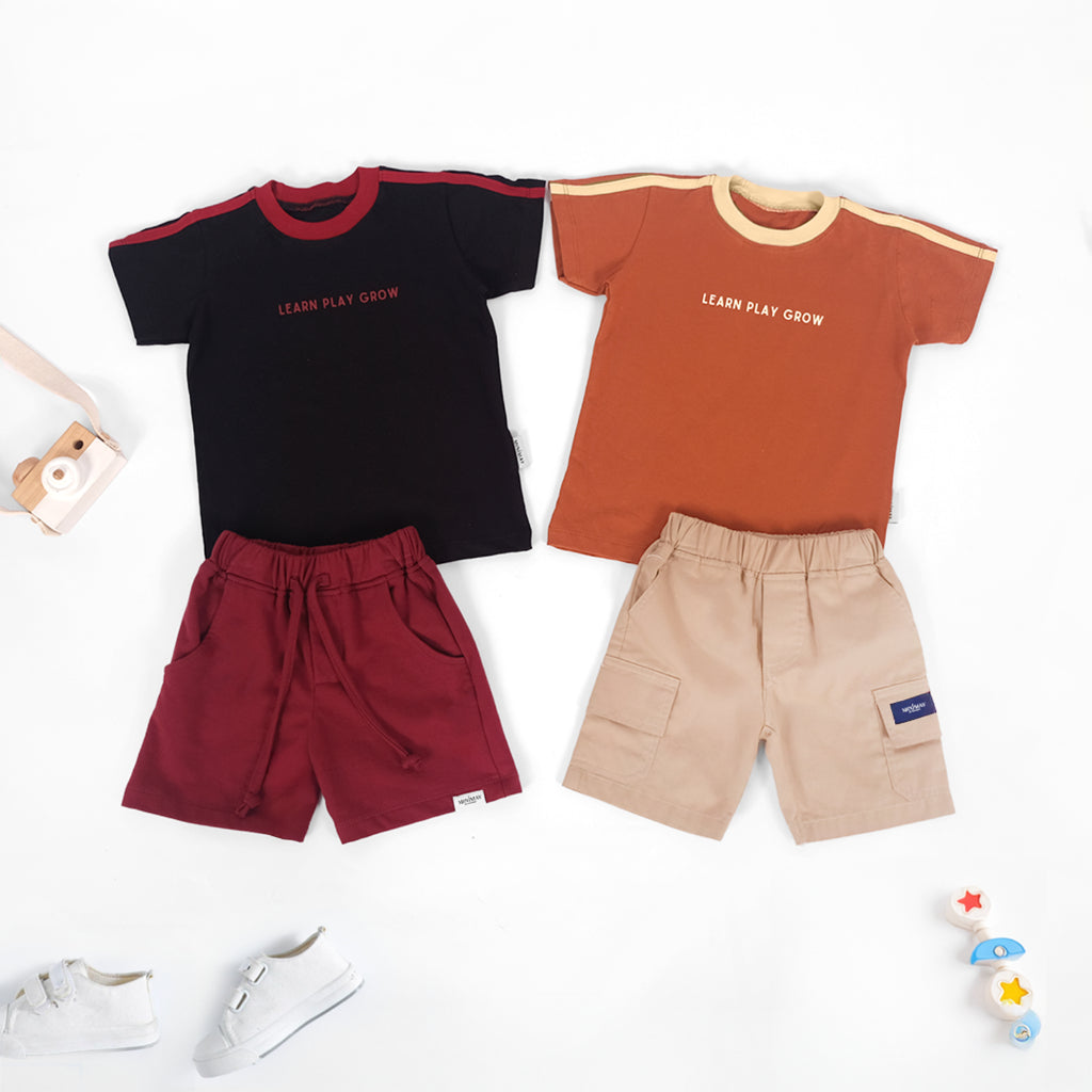 Kaos Shoulder Stripe