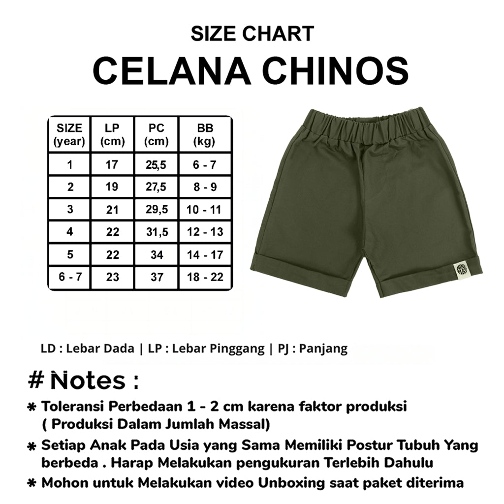 Celana Chinos Maxie