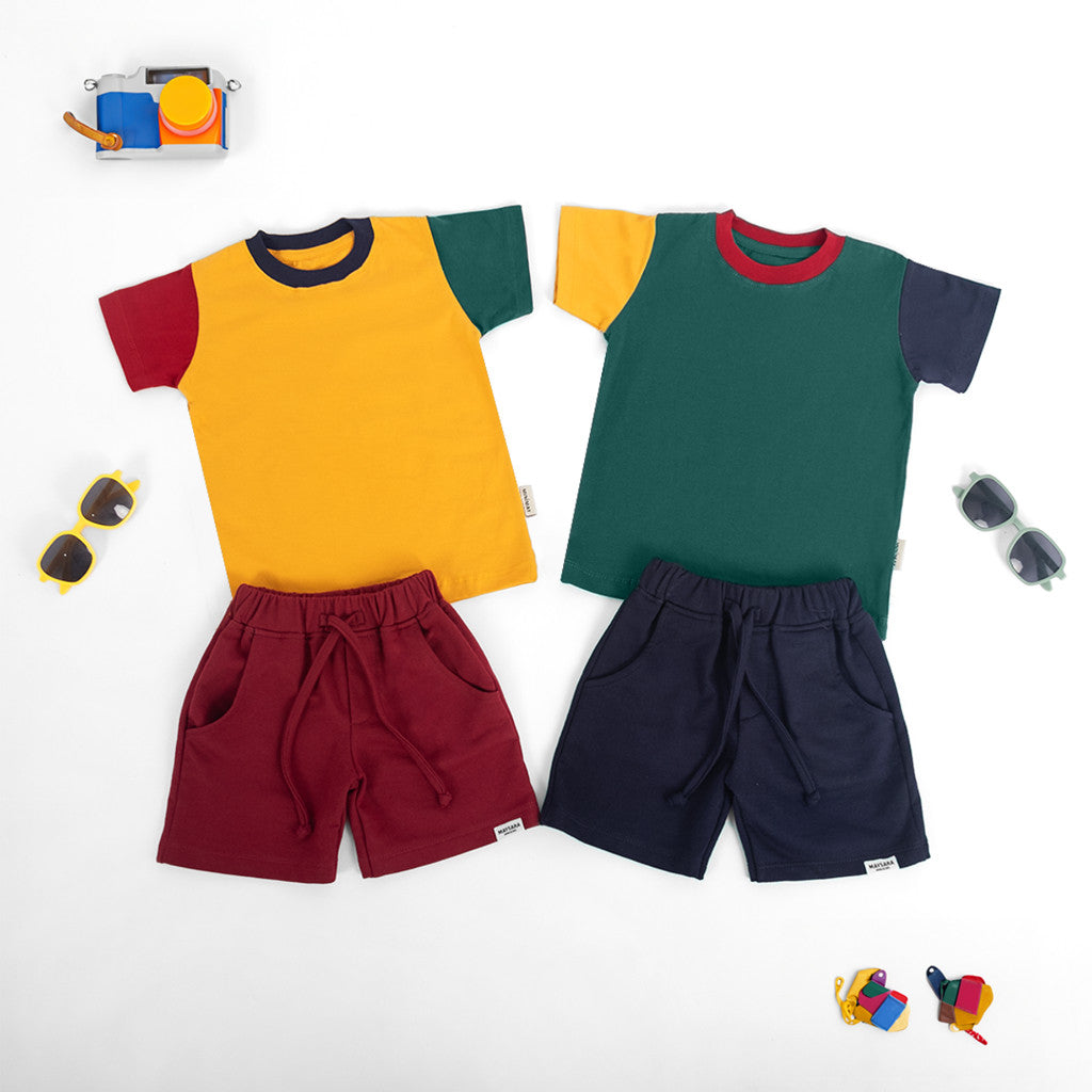 Kaos Color Block