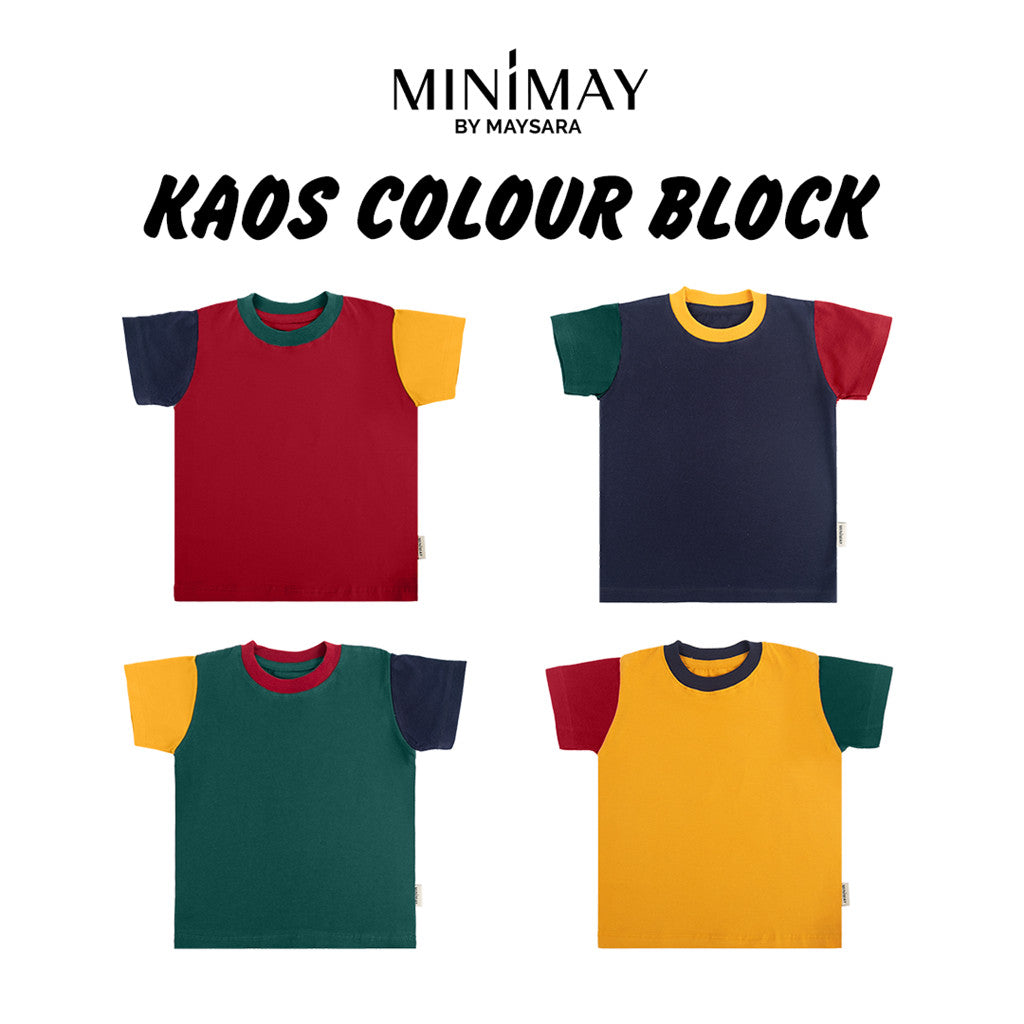 Kaos Color Block