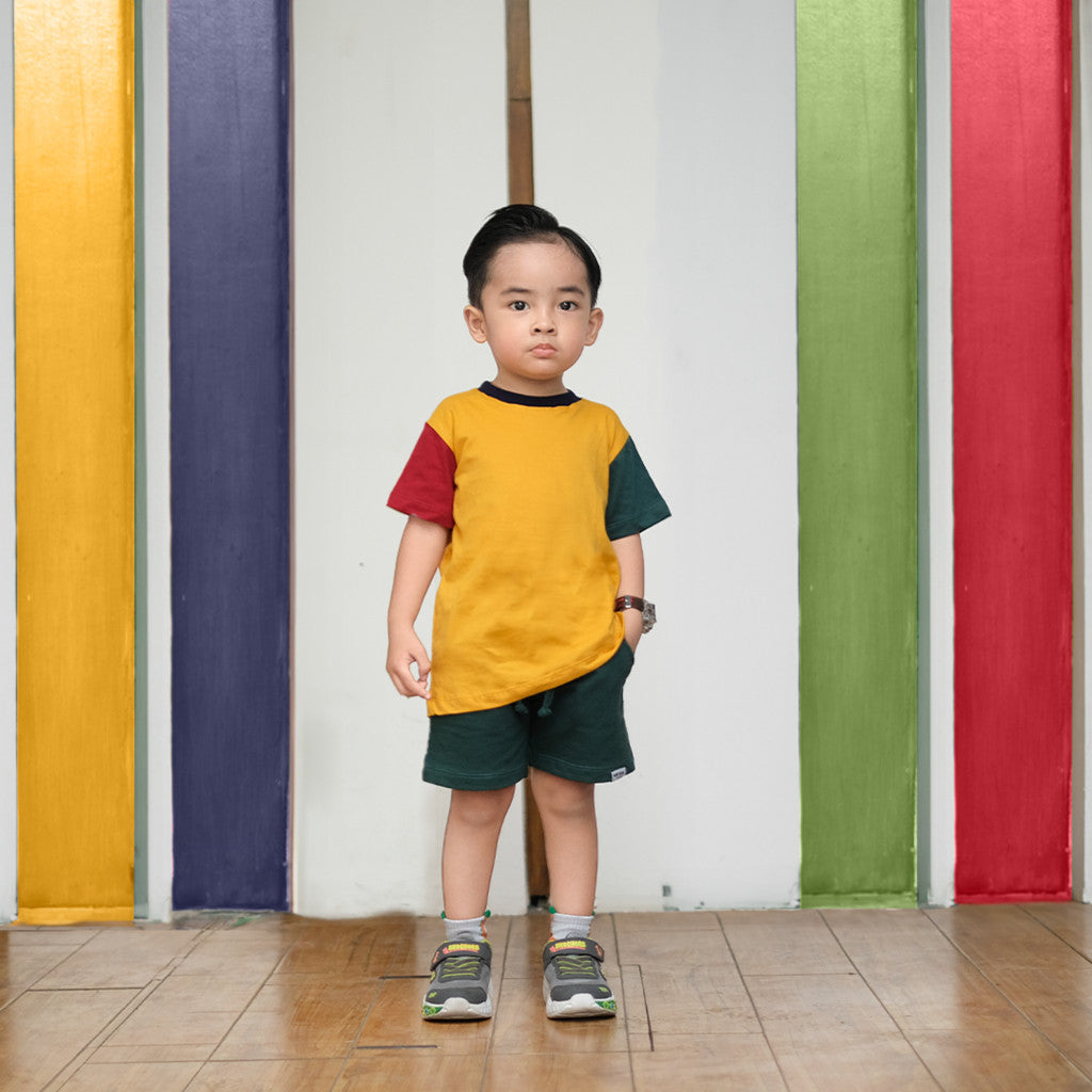Kaos Color Block
